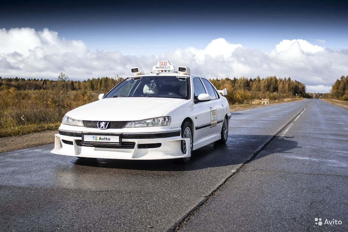 2001 Peugeot 406 Marseille - из фильма 